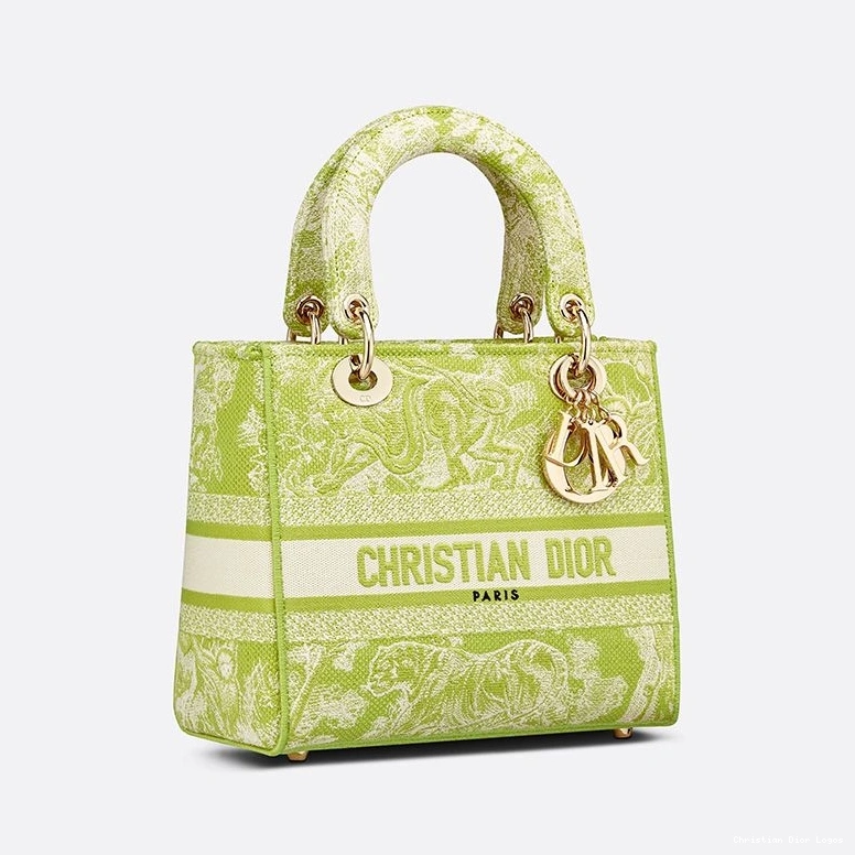 Cheap Lady Toile Motif Lemon de D-lite Canvas Jouy Medium Bag 0805 Luxury